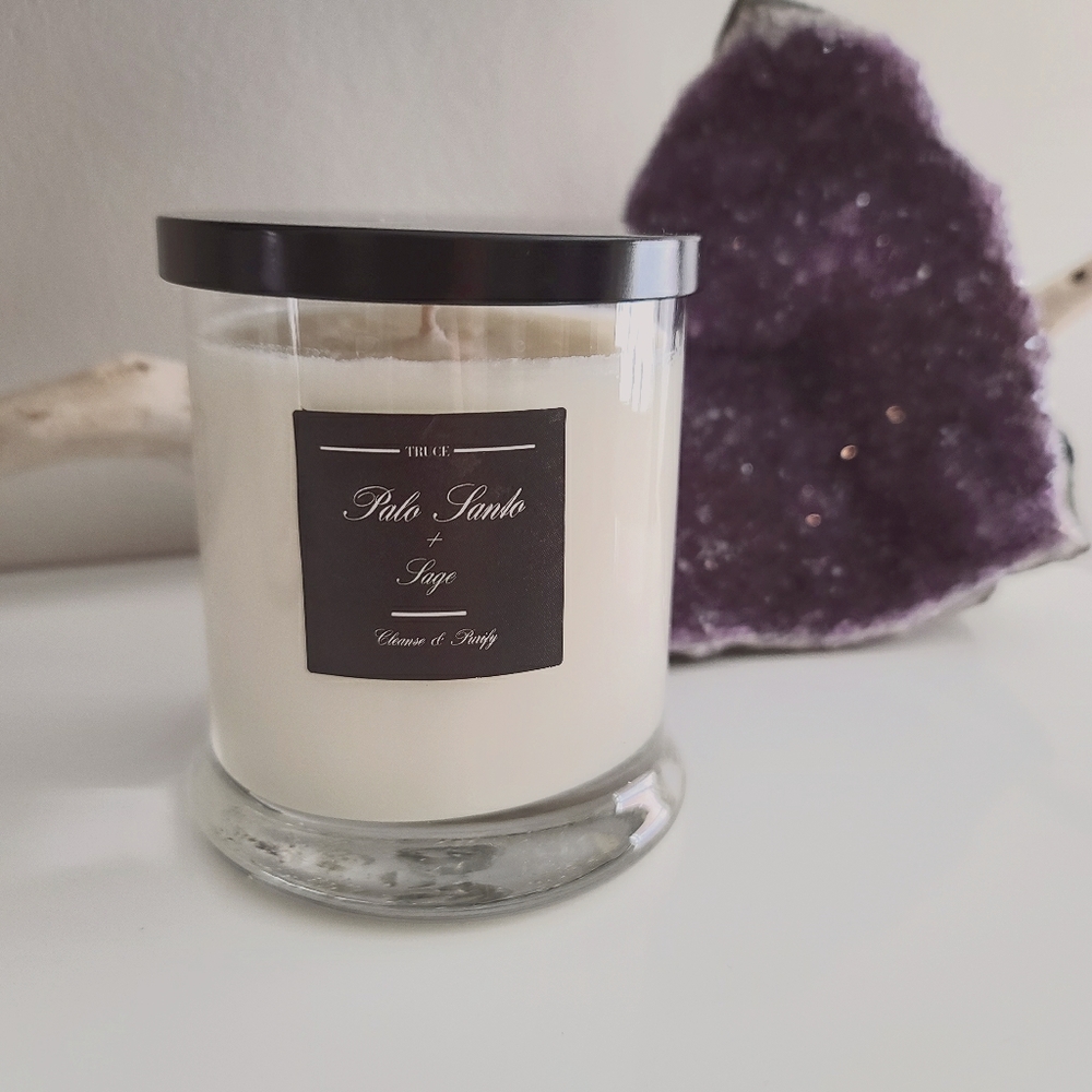 Palo Santo + Sage Candle